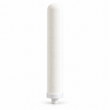 Cartouche filtrante de remplacement Aquamerra pour système sur comptoir, présentée sur fond blanc.