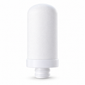 Cartouche de remplacement Aquamerra pour filtre sur robinet de cuisine, présentée sur fond blanc.