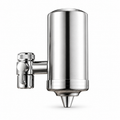 Pack filtre à eau pour robinet en inox + 2 recharges